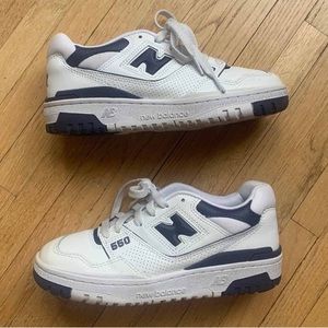 New Balance 550 sneakers in Dark Mercury.